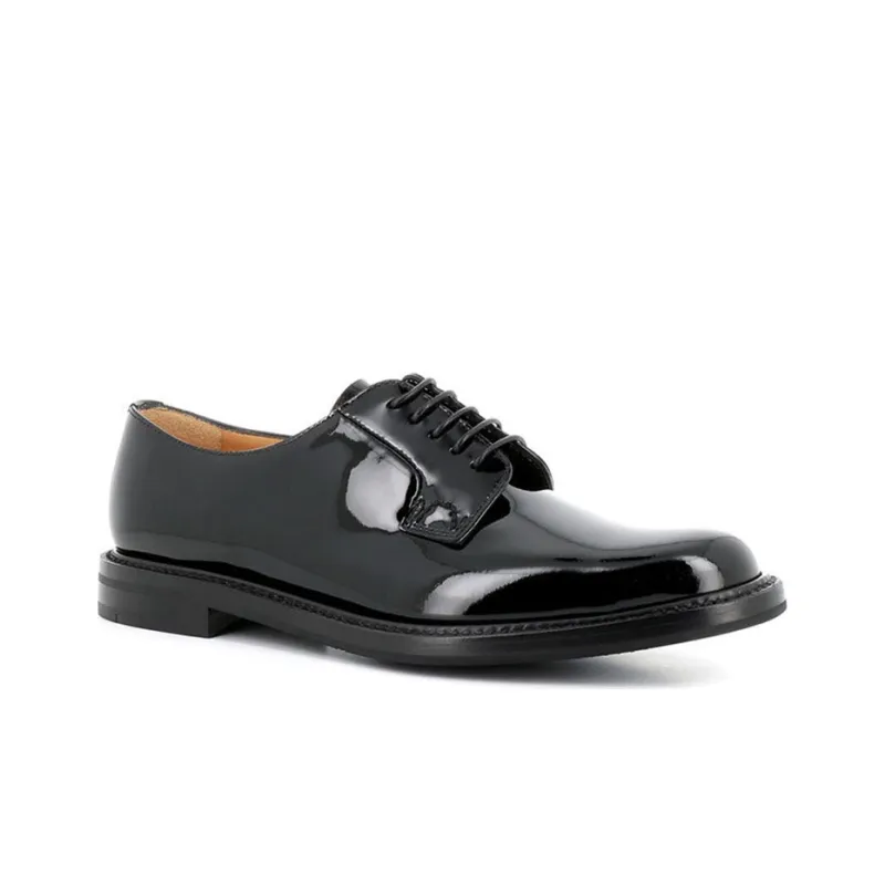 CHURCH'S Casual Leather Shoes Men's Black-2