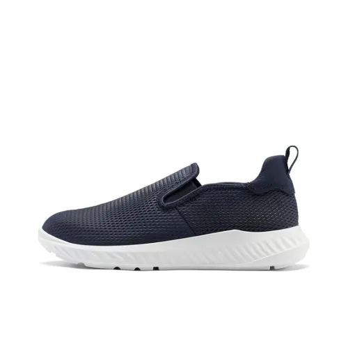 Ecco Fit For Action Casual Shoes Men Low-Top Midnight Blue