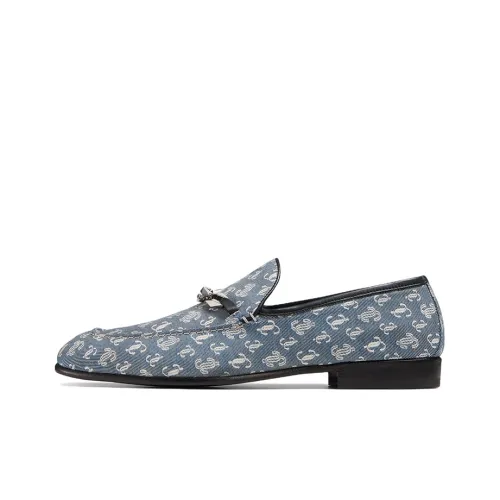 Jimmy Choo Jacquard Flat Loafers