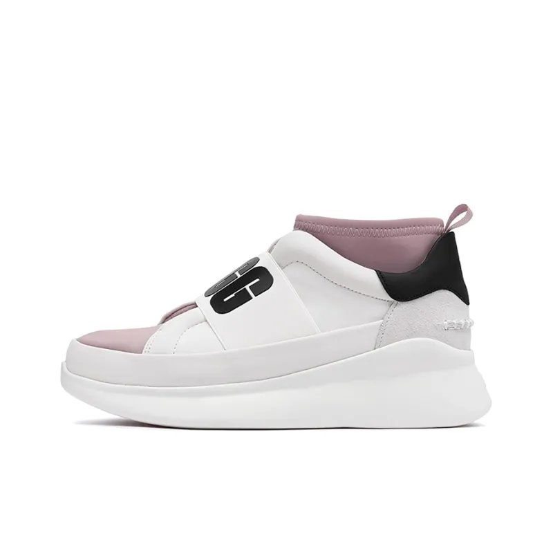UGG LA Runner Neutra Athletic Shoes Women's White-0