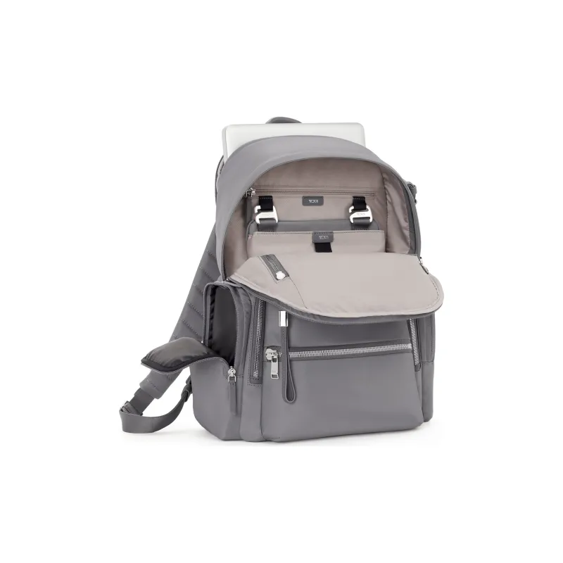 TUMI Voyageur Nylon Backpack Men's Gray-2