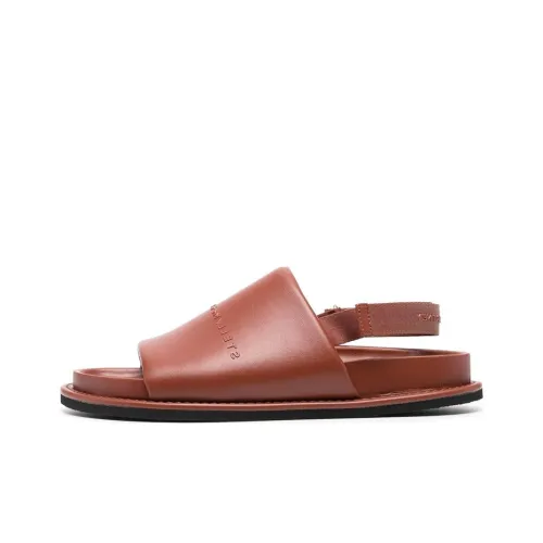 Stella McCartney Logo-embossed Touch-strap Sandals