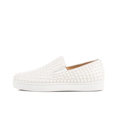 Christian Louboutin Men's Casual Shoes Men Low-Top White