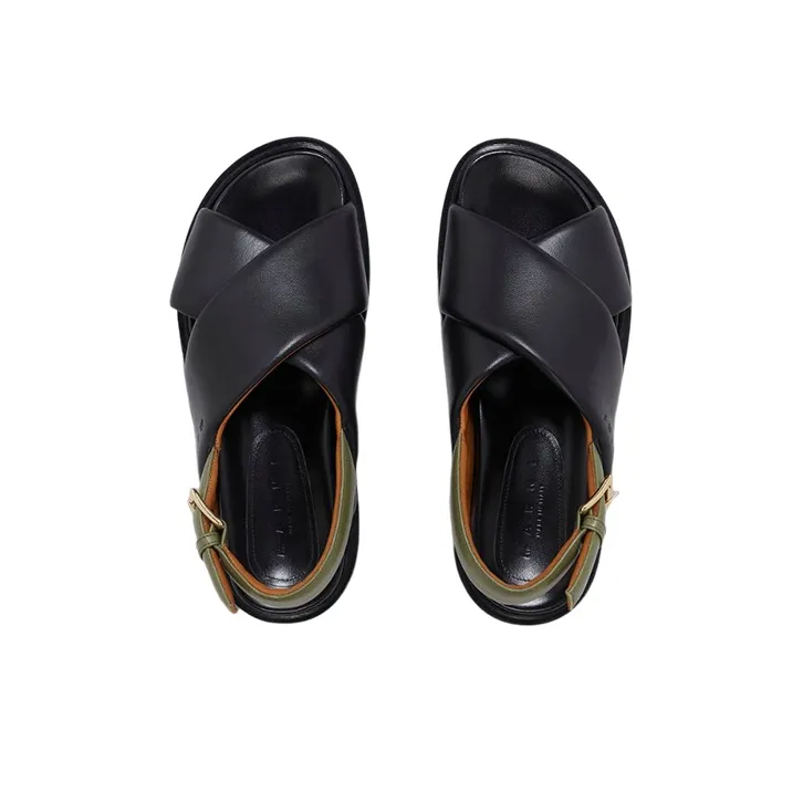 MARNI Strap Sandals Women's Black-4