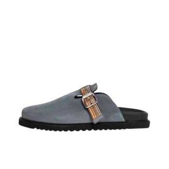 Paul Smith Wrap-toe Slippers Men's Gray