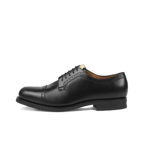 GUCCI Perforated Leather Brogues