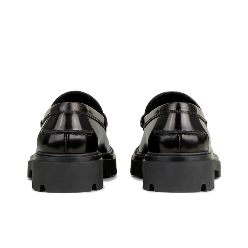 TOD'S Timeless Logo Plaque Loafers-3