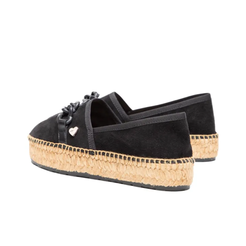 MOSCHINO Platform Shoes Women's Black-4