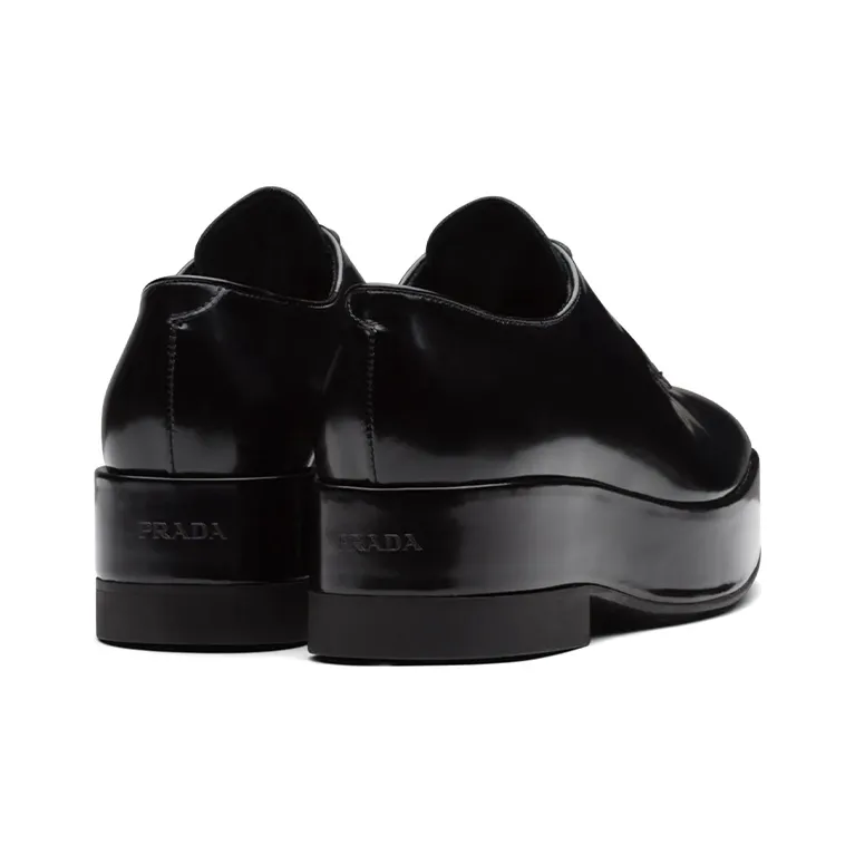 PRADA Derby Shoes Women's Black-3