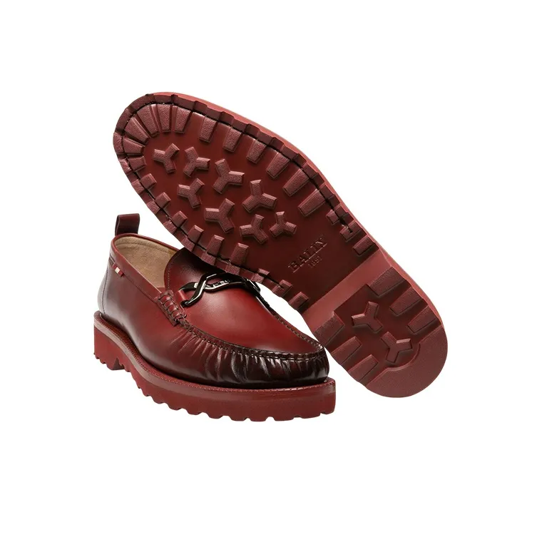 BALLY Loafers Men Low Top Umber-3