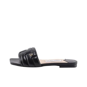 Jimmy Choo Themis Sandal Black Leather