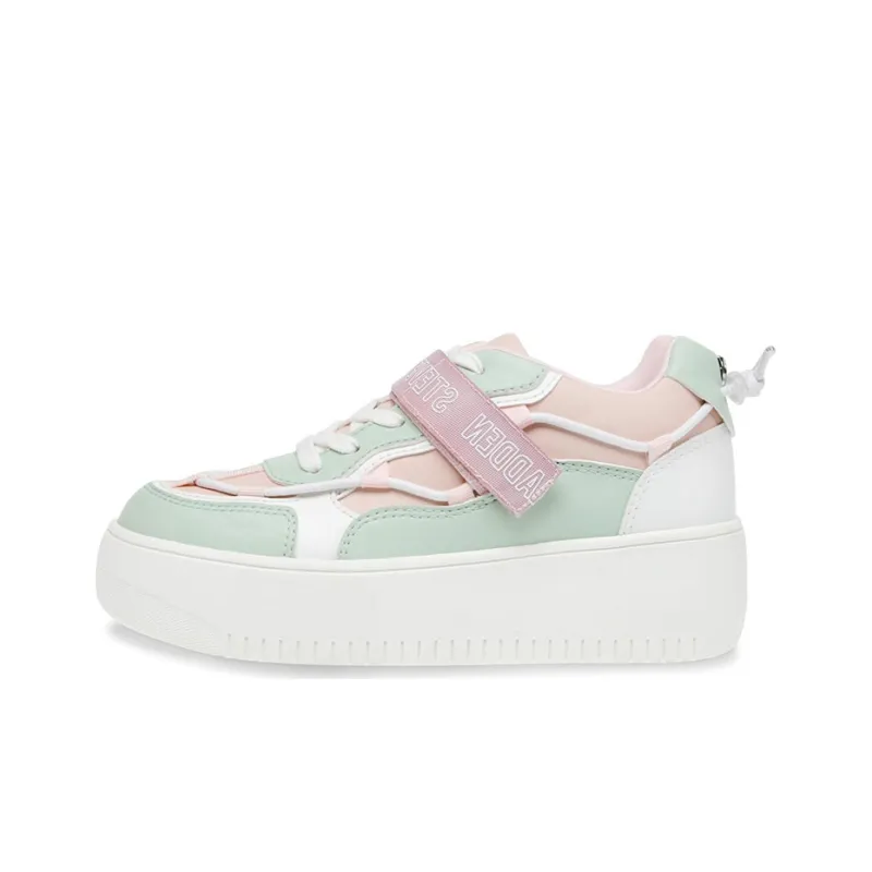 STEVE MADDEN Off Court Platform Shoes Women's Pink Green-0