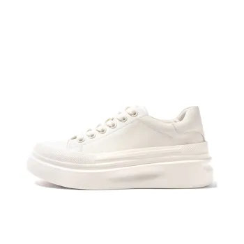 STEVE MADDEN Platform Shoes Women's White