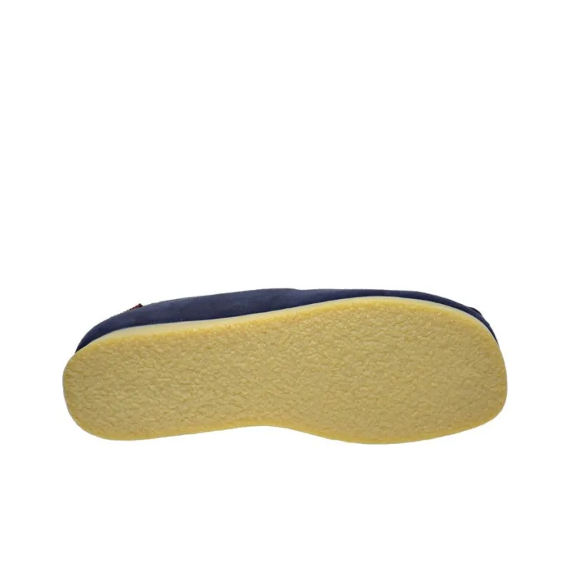 Clarks Stinson Hi Dark Blue Suede-4