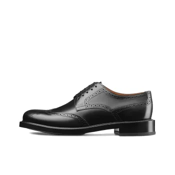 DIOR Brogue Derby Shoes Men's Black