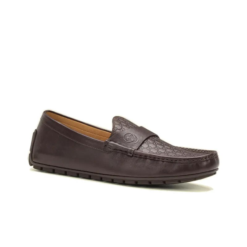 GUCCI Men's Casual Shoes Men Low-Top Brown-1