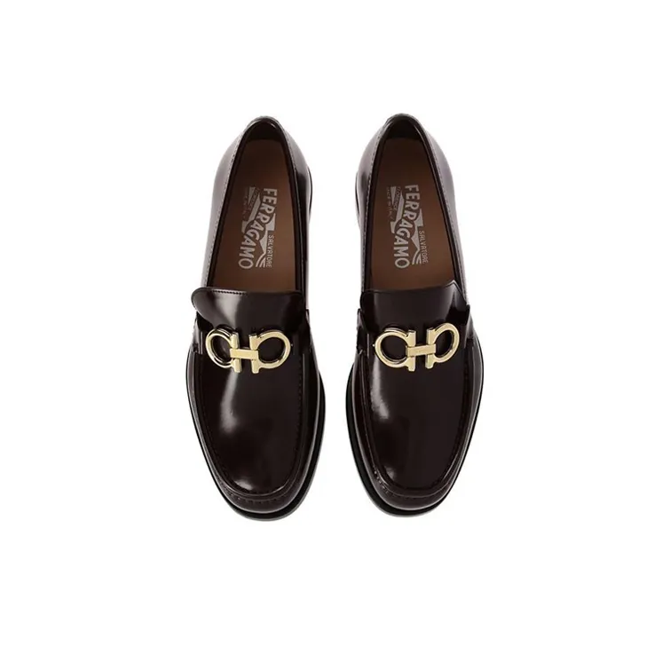 FERRAGAMO Men's Casual Shoes Men's Brown-4