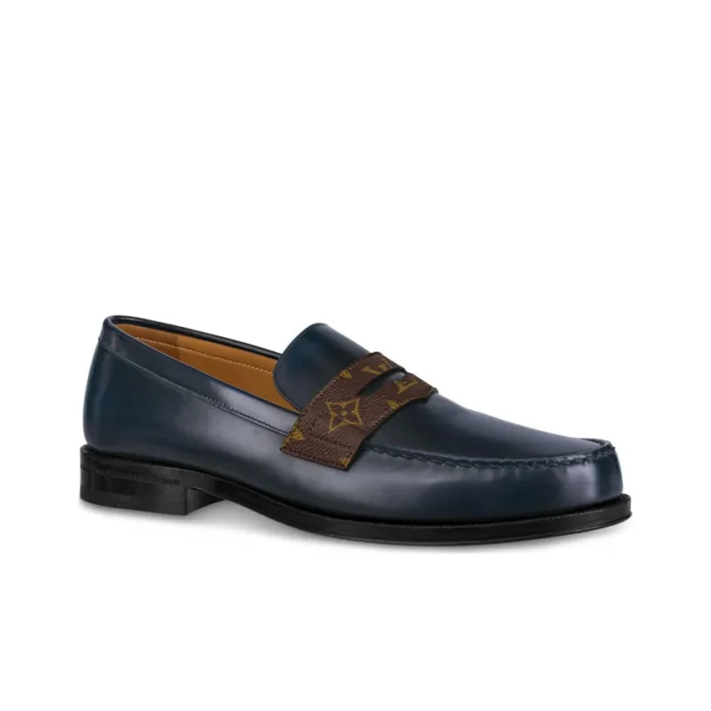 LOUIS VUITTON Sorbonne Monogram Casual Shoes Men's Black-1
