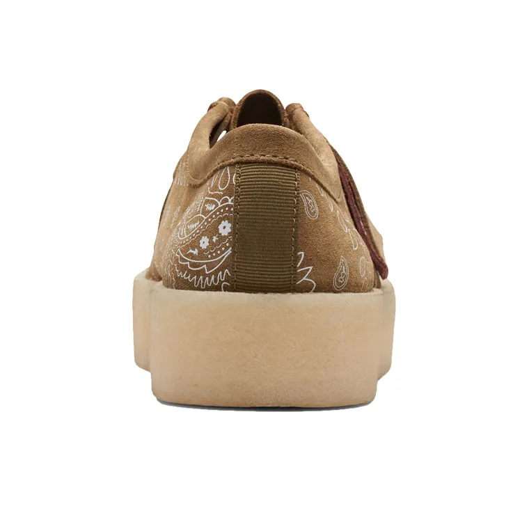 Clarks Originals Wallabee Oak Casual Shoes Men's Dark Olive Green-5
