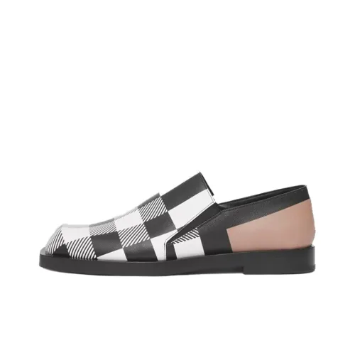 Burberry Check-print Loafers