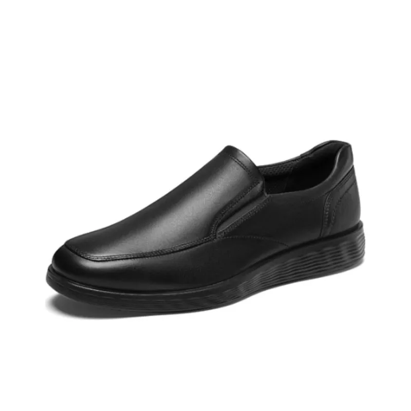 Ecco S Lightweight Mixed Casual Shoes Men's Black-1