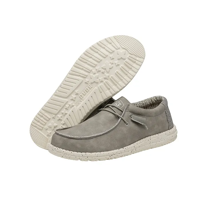 Heydude Men's Casual Shoes Men Low-Top Silver Birch-2