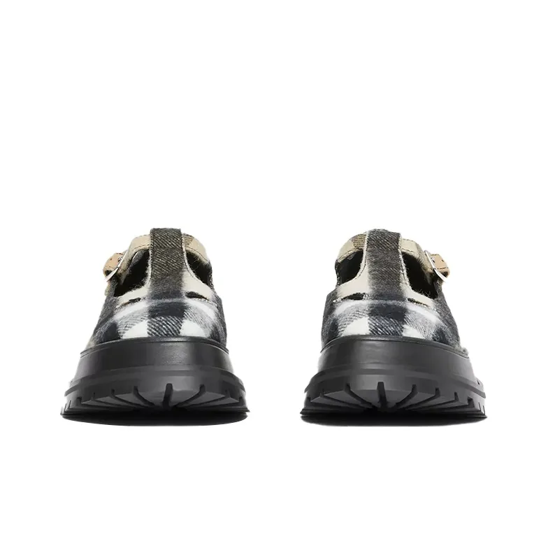 Burberry Platform Shoes Women's Archive Beige-2