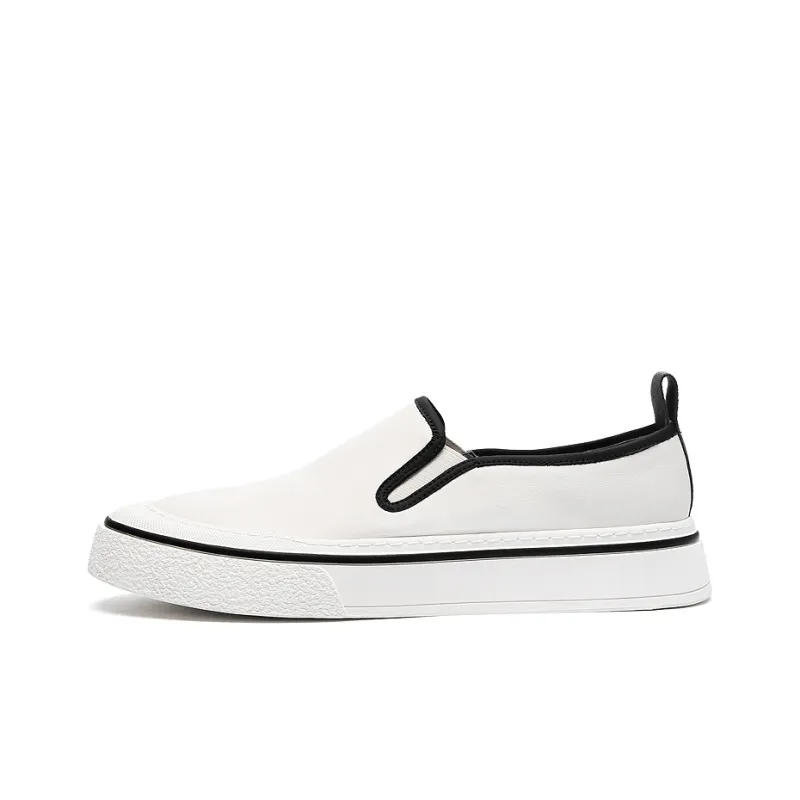 Anthony Miles Men's Casual Shoes Men Low Top White-0