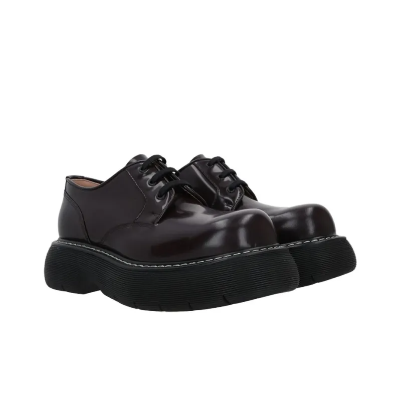Bottega Veneta Swell Casual Shoes Men's Burgundy-2