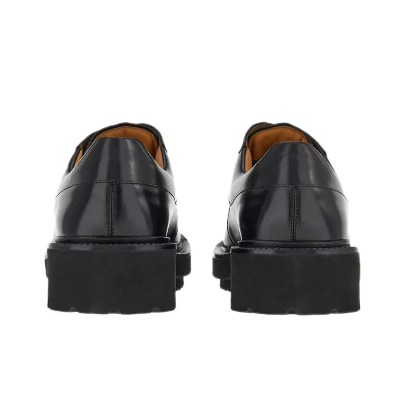 FERRAGAMO GANCINI Men's Casual Shoes Men's Black-3