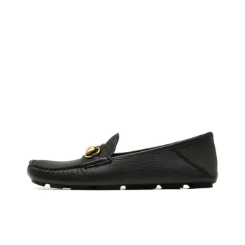 GUCCI Horsebit Casual Shoes Men's Black