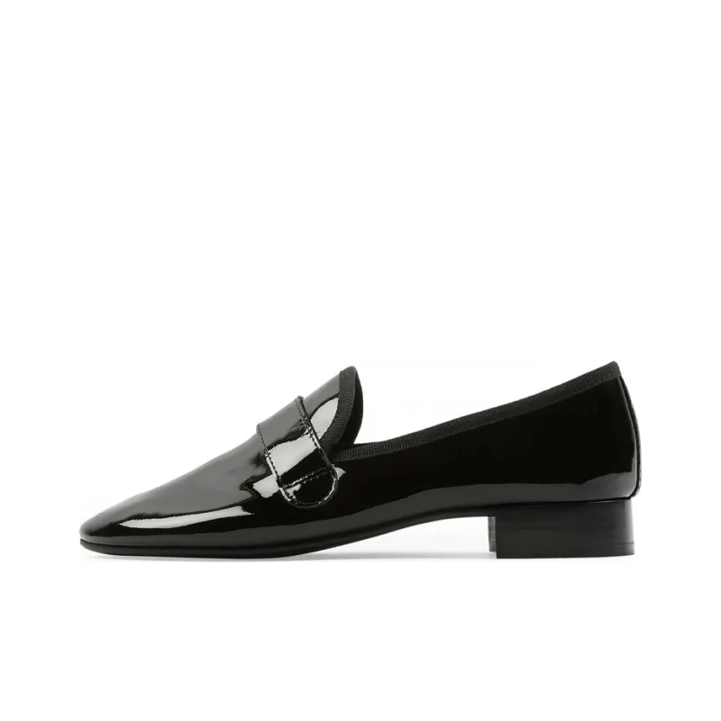 Repetto Maestro Block Heel Mary Jane Shoes Women's Black-0