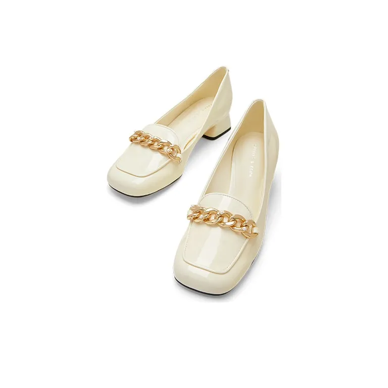 CHARLES&KEITH Chunky Heel Mary Jane Shoes Women's-5
