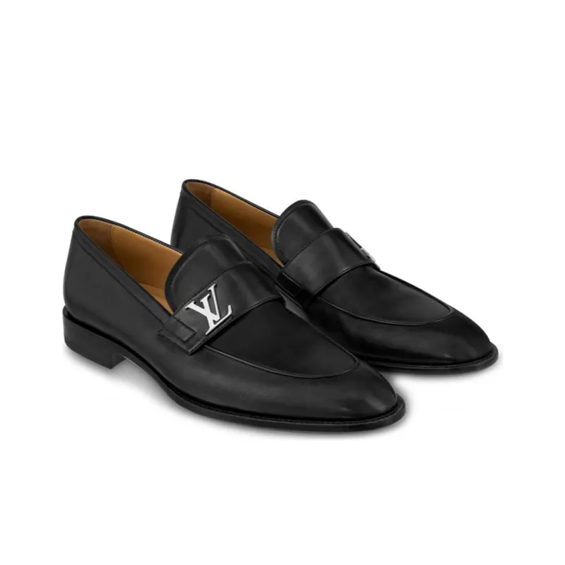 LOUIS VUITTON Saint Germain Casual Shoes Men's Black-2