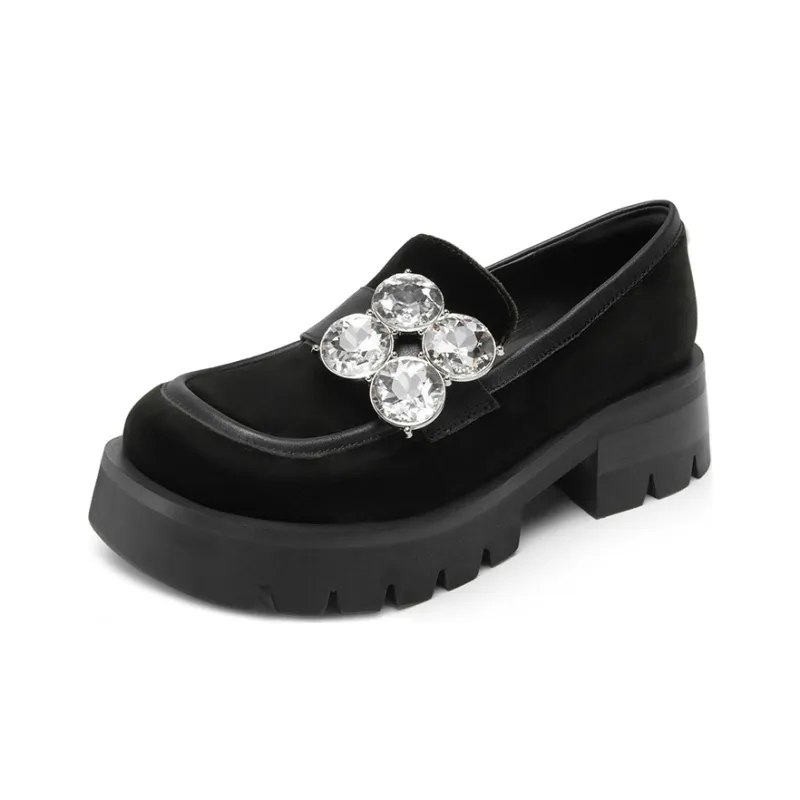 MIO Loafers Women's Low Top Green-2
