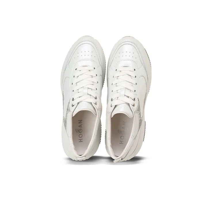 HOGAN Maxi I Active Platform Shoes Women's White-2
