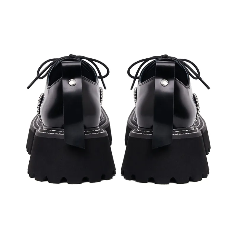 STOOSHE Youth Collection Platform Shoes Women's Black-5