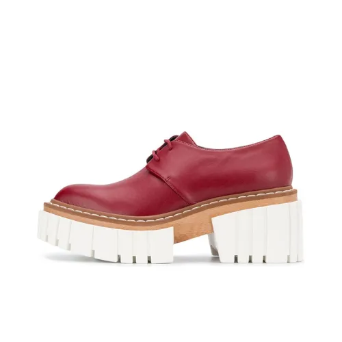 Stella McCartney Emilie Platform Shoes Women's Red