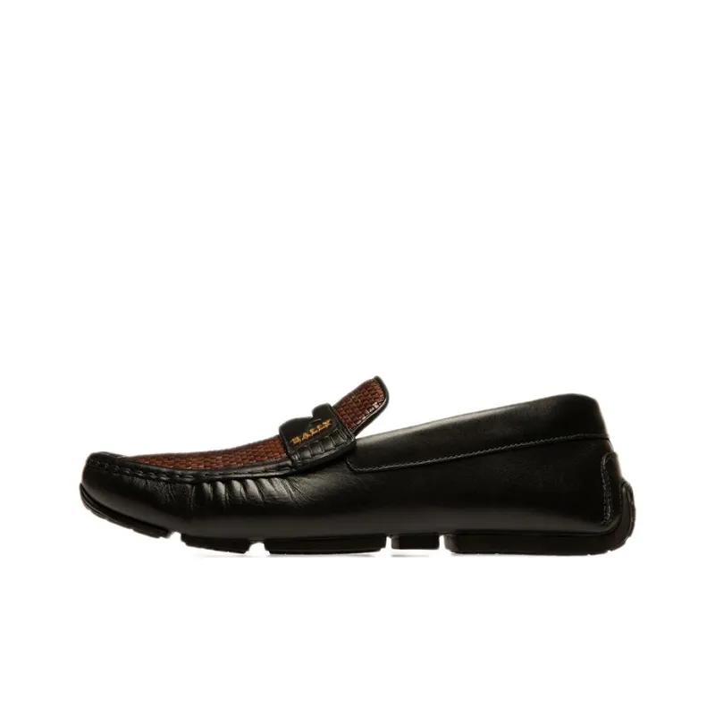 BALLY Men's Casual Shoes Men's Brown Black-0