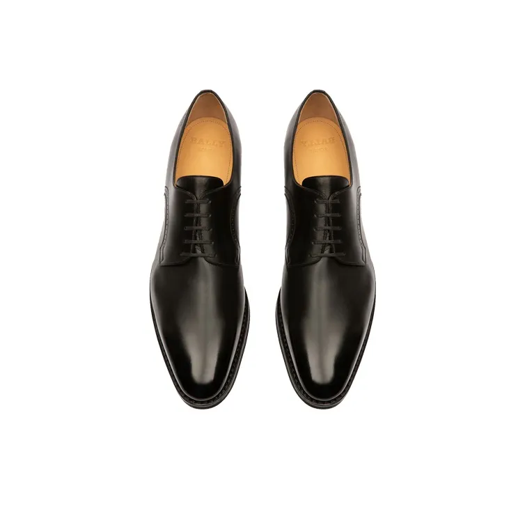 BALLY Dress Shoes Men Low Top Black-2