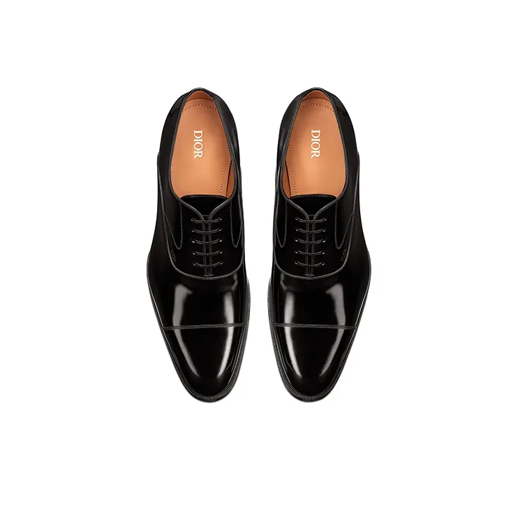 DIOR Timeless Oxford Shoes Men's Black-3