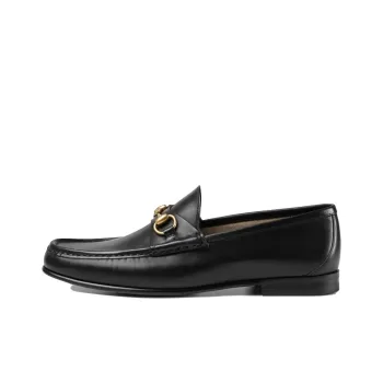 GUCCI 1953 Horsebit Loafer Black Leather