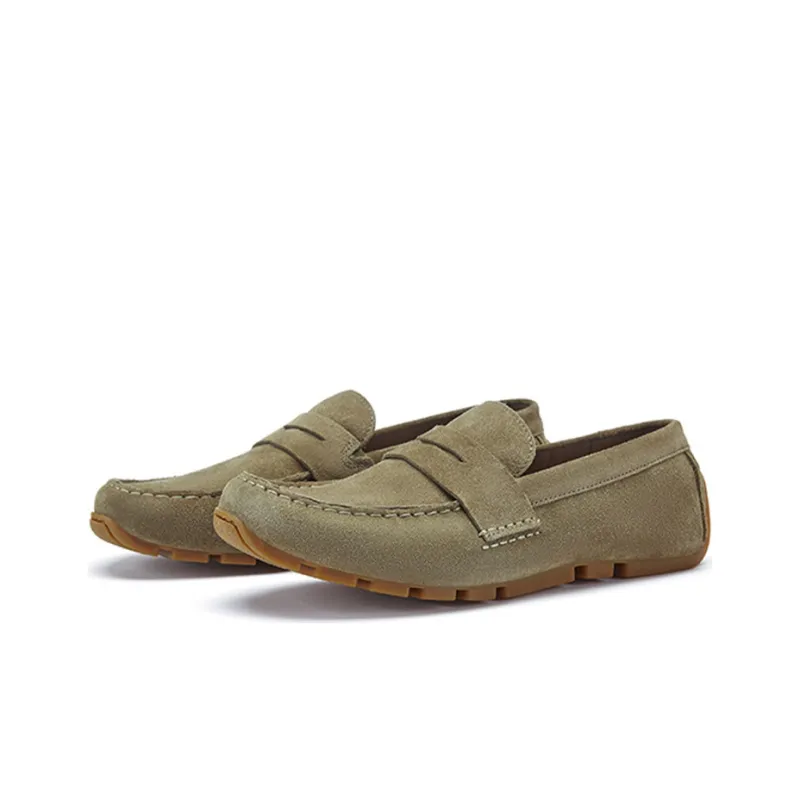 Clarks Loafers Men's Olive Green-1