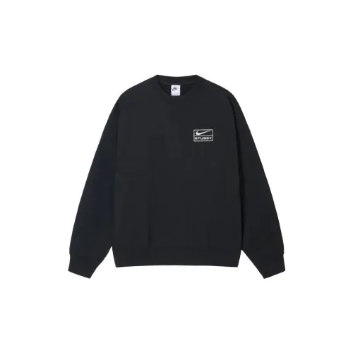 Nike X Stussy Wash Crew Fleece Asia Sizing 