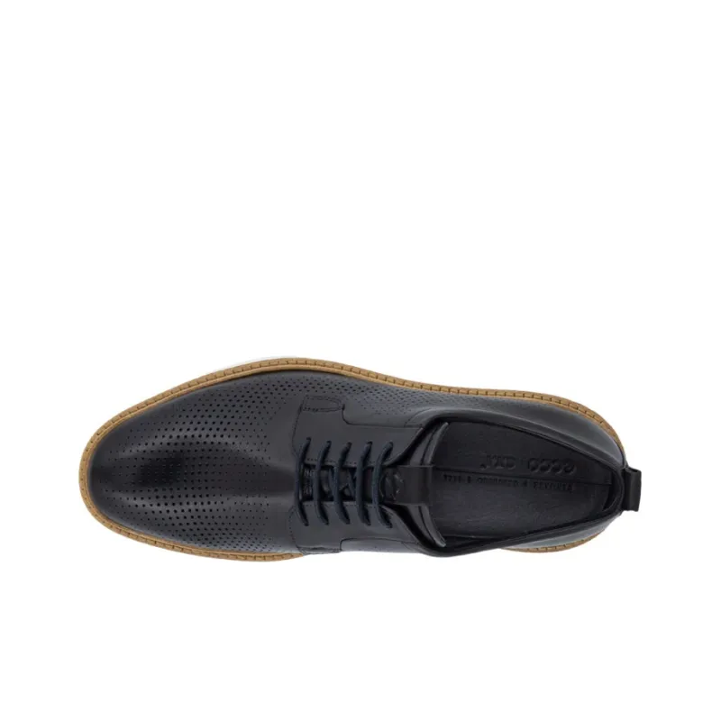 Ecco Fit For Action Abrasion Resistant Low Top Casual Shoes Men's Black-2
