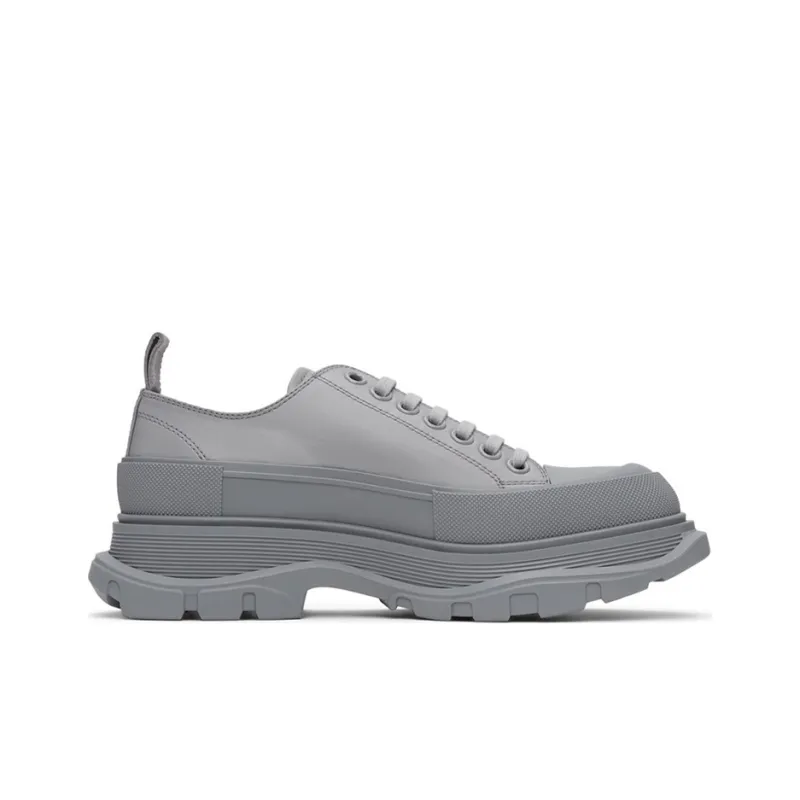 Alexander McQueen Tread Slick Low Top Sneaker 'Grey'-1