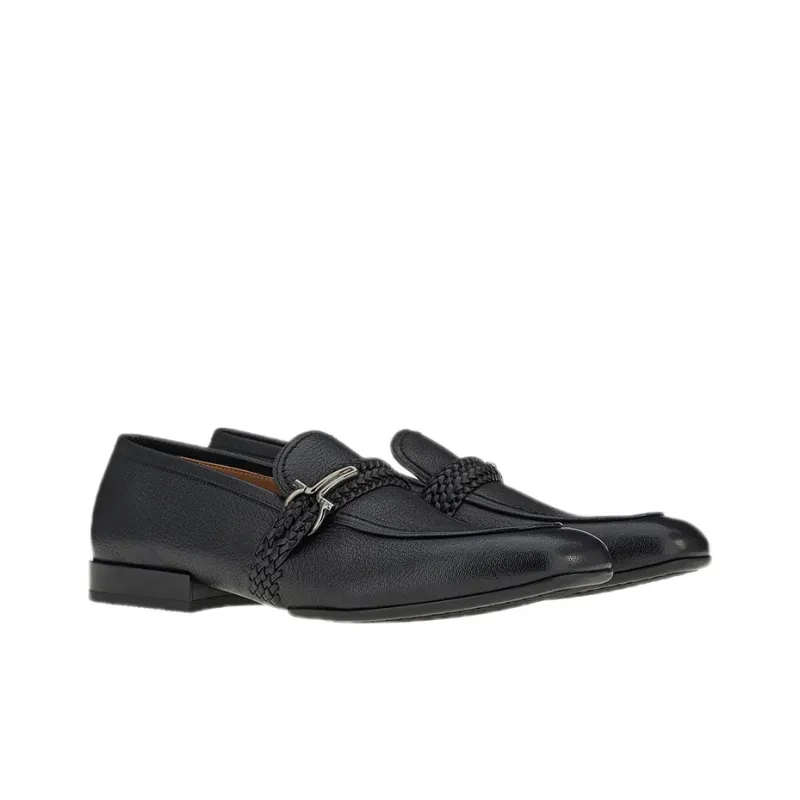 FERRAGAMO Missouri Leather Loafers-1