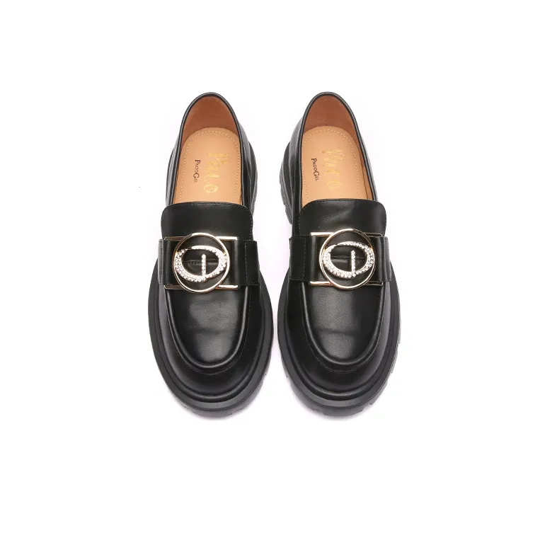 PACO GIL Platform Shoes Women's Black-4