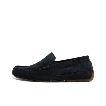 Clarks Flat Casual Shoes Marine Blue