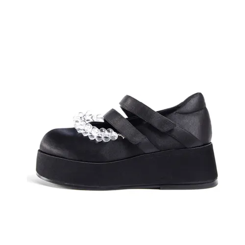 IT'S TOASTED Women's Casual Shoes Women's Low-Top Black